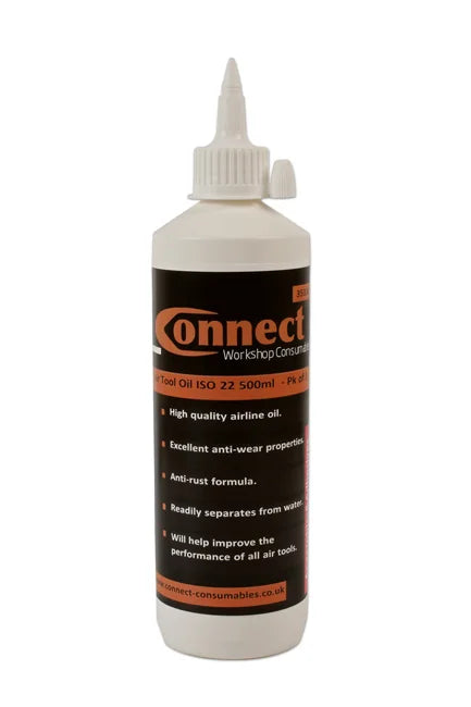 Connect Air Tool Oil ISO 22 500ml 1pc - CPL