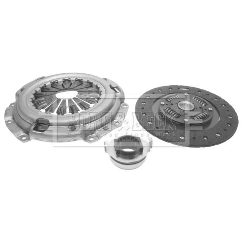Borg & Beck Clutch Kit Set 3pc 226mm HK2456