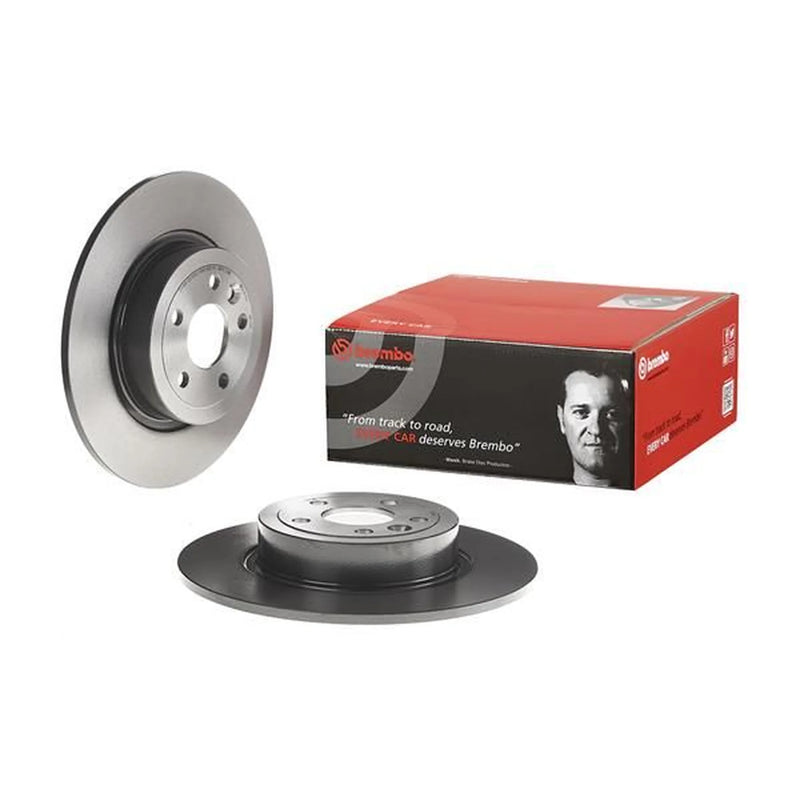 Brembo 2 x Rear Brake Discs 08.C301.11