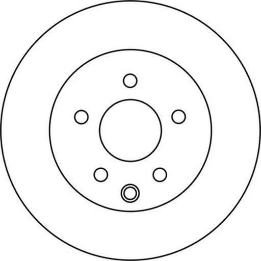 Abtex 2 x Solid Rear Brake Discs BD1479S