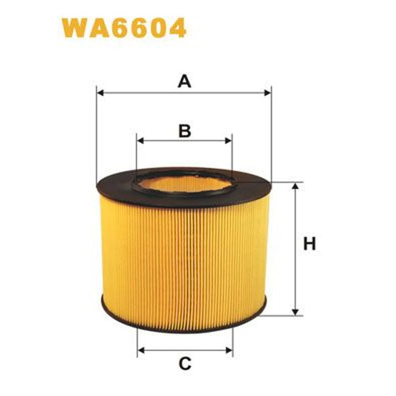 WIX Engine Air Filter WA6604