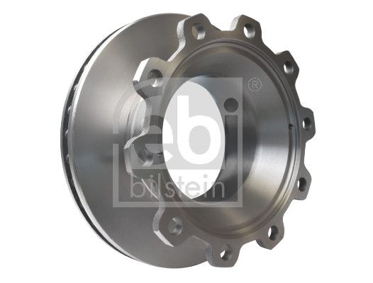 Febi 2 x Brake Disc Set Internally Vented Rear