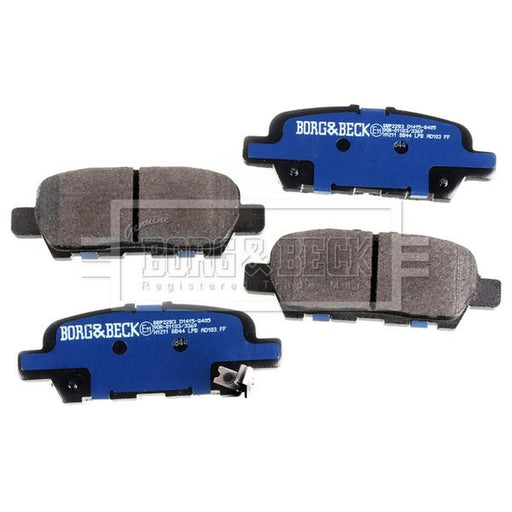 Borg & Beck 4 x Rear Brake Pad Set BBP2283
