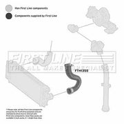 First Line Intercooler Turbo Charge Air Hose FTH1355