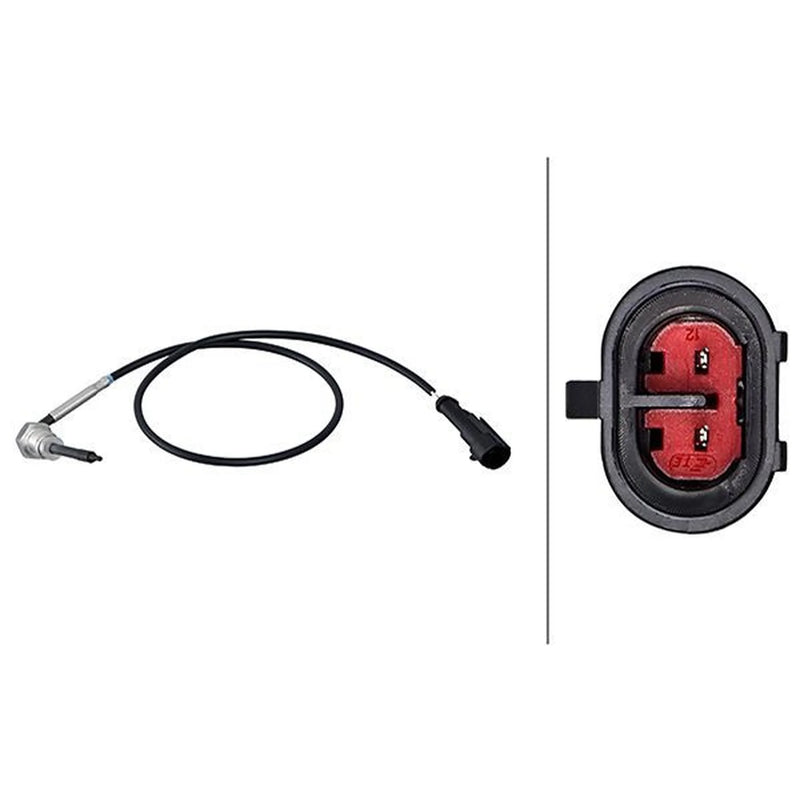 Hella Exhaust Gas Temperature Sensor 6PT 358 181-791