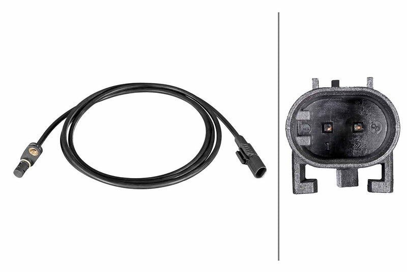 Hella 6PU 358 216-761 Sensor, wheel speed