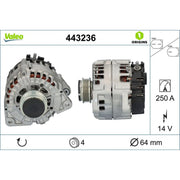 Valeo Car Alternator 12V 443236