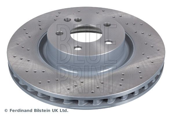 Blue Print Brake Disc Set Perforated/Vented Front