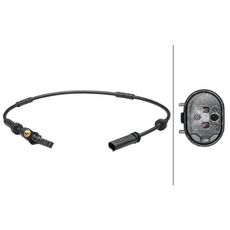 Hella ABS Wheel Speed Sensor Rear 6PU 012 679-391