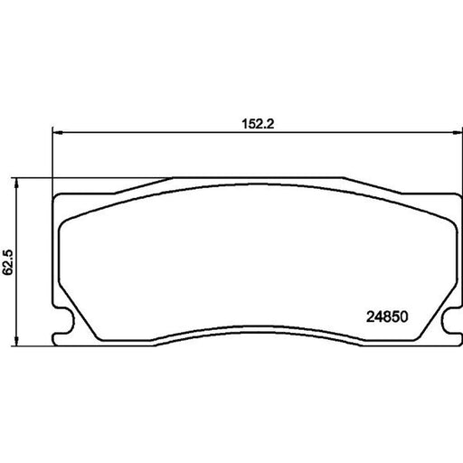 Mintex Front Brake Pad Set MDB2979