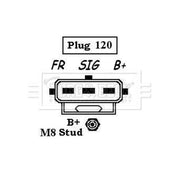 Borg & Beck Car Alternator 12V BBA2538