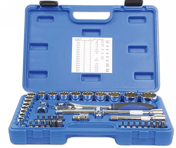 Laser Tools Alldrive Socket Set 1/2"D 42pc - PL
