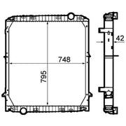 Mahle Engine Radiator CR 1912 000P