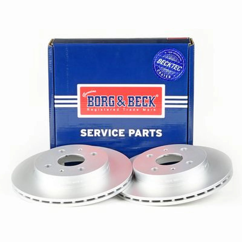 Borg & Beck 2 x Vented Front Brake Discs BBD4698