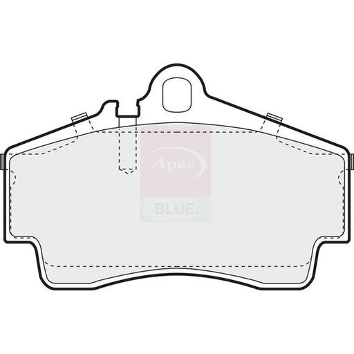 Apec Rear Brake Pad Set PD3494