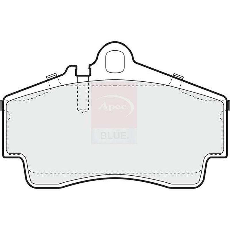 Apec Rear Brake Pad Set PD3494