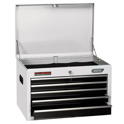 Draper Tool Chest 5 Drawer 26" White