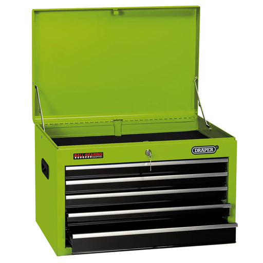 Draper Tool Chest 5 Drawer 26" Steel Green
