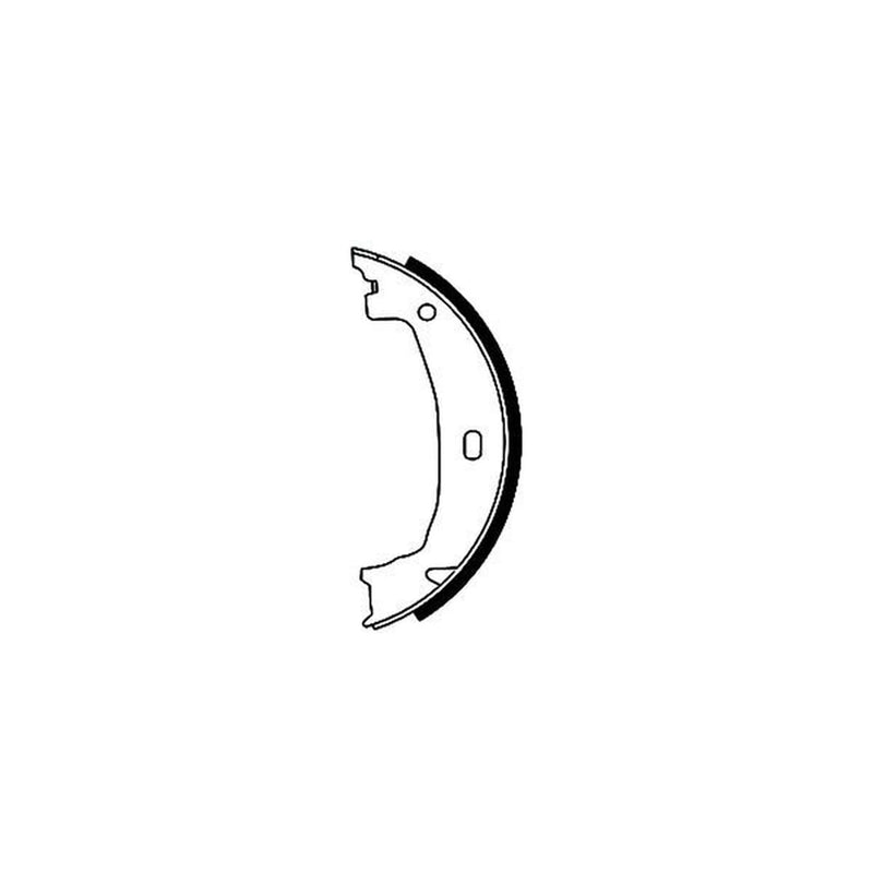 Mintex Parking Brake Shoe Set MFR499
