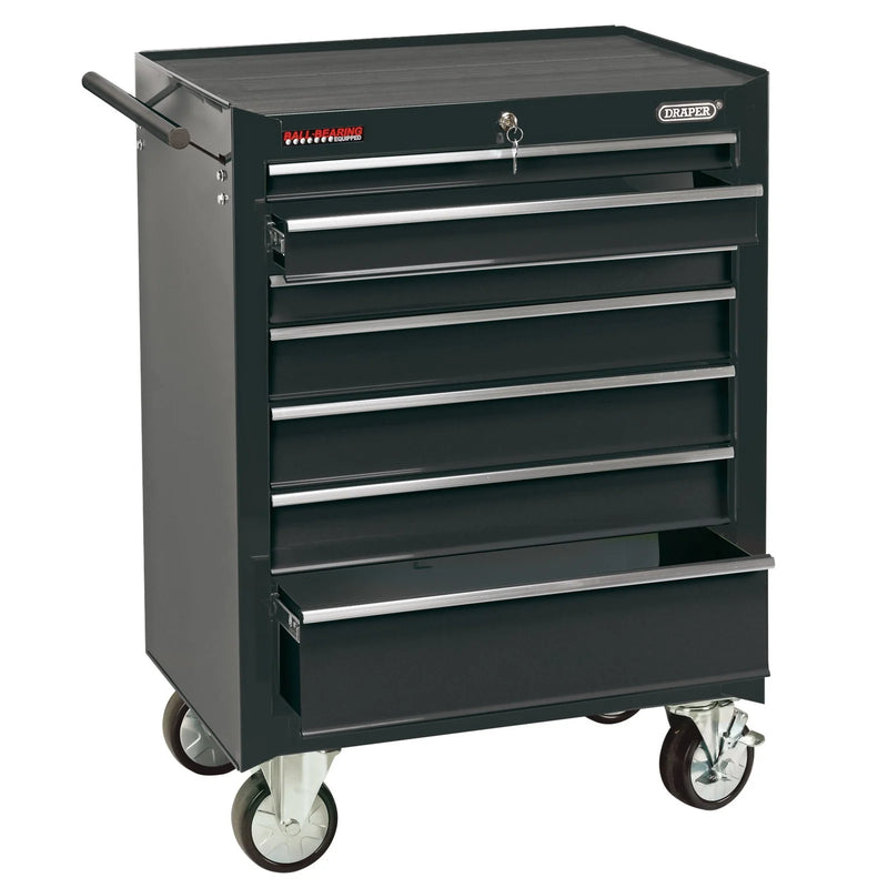 Draper Roller Tool Cabinet 7 Drawer 26" Black