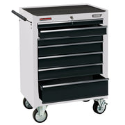 Draper Roller Tool Cabinet 7 Drawer 26" White