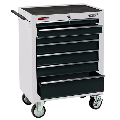 Draper Roller Tool Cabinet 7 Drawer 26" White