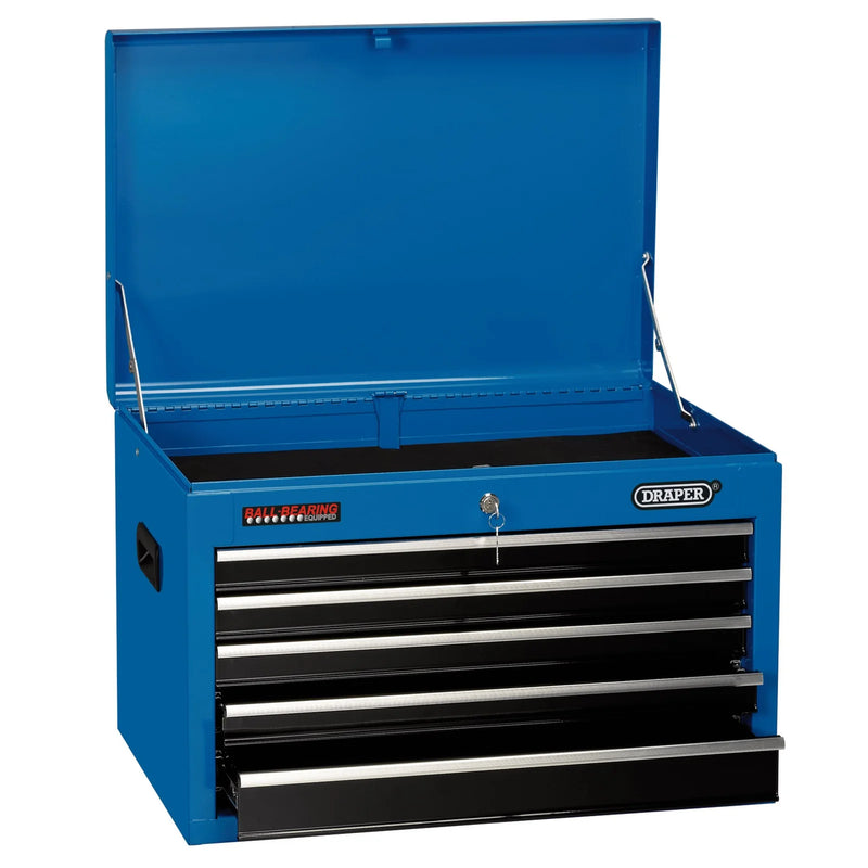 Draper Tool Chest 5 Drawer 26" Steel Blue TC5D/B