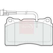 Apec Front Brake Pad Set PAD1424
