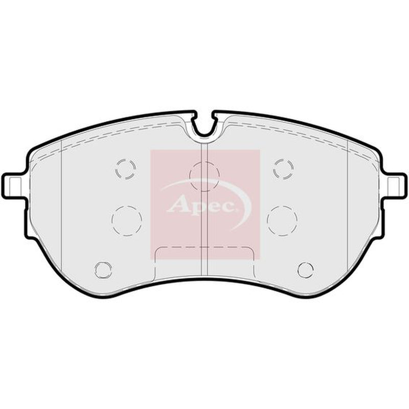 Apec Front Brake Pad Set PAD2228