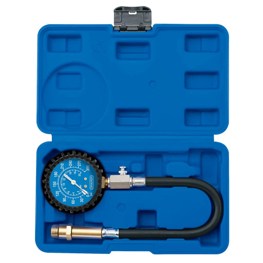 Draper Petrol Compression Tester 12 Piece 0-300psi