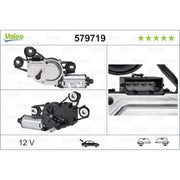 Valeo Front/Rear Wiper Motor Rear 579719