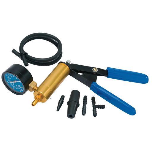 Draper Vacuum Pump Kit 6 Piece with Dual Reading Pressure Gauge