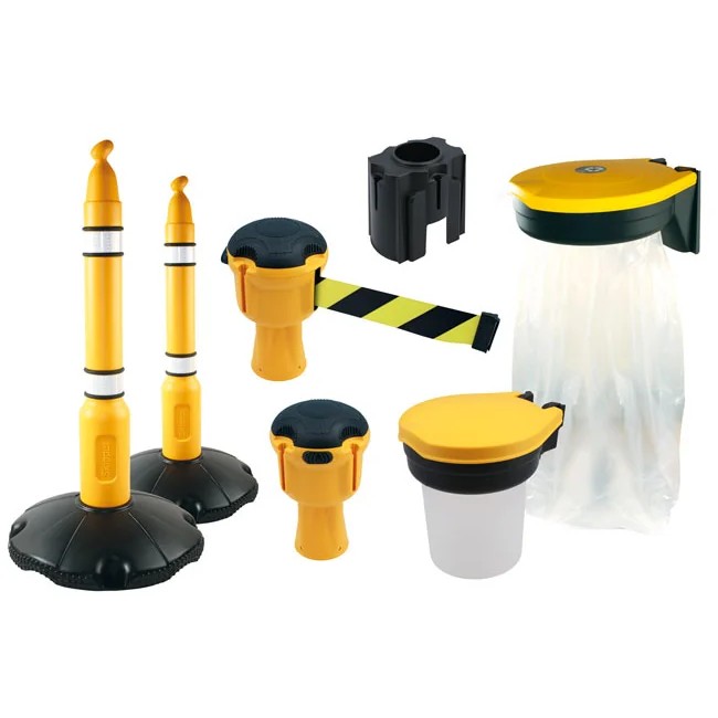 Laser Tools Skipper Waste Management Station c/w Single Barrier - SkipperPL