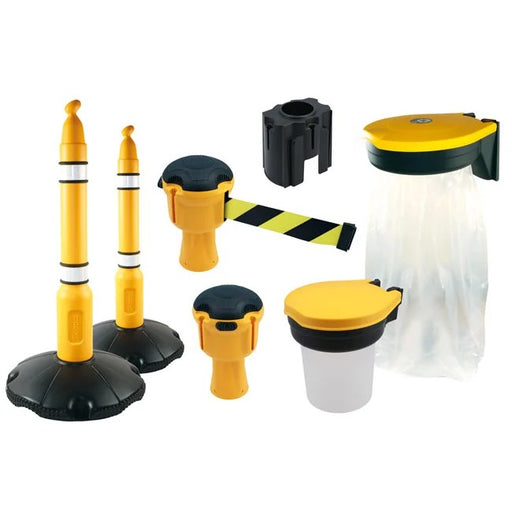 Laser Tools Skipper Waste Management Station c/w Single Barrier - SkipperPL