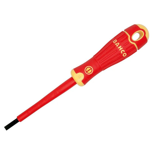 Bahco BAHCOFIT Insulated Slotted Screwdriver 3.0 x 100mm - B196.030.100