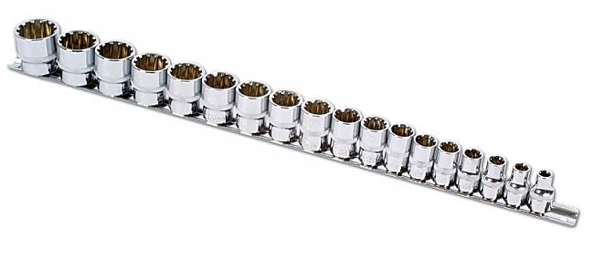 Laser Tools Alldrive Socket Set d 18pc 1-3
