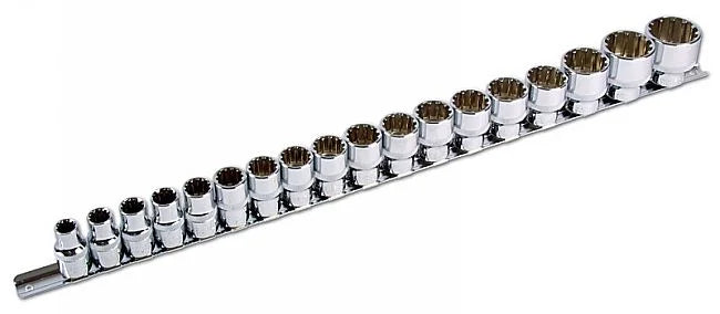 Laser Tools Alldrive Socket Set d 18pc 1-3