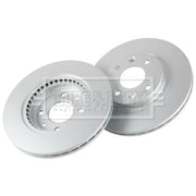 Borg & Beck 2 x Vented Front Brake Discs BBD4317