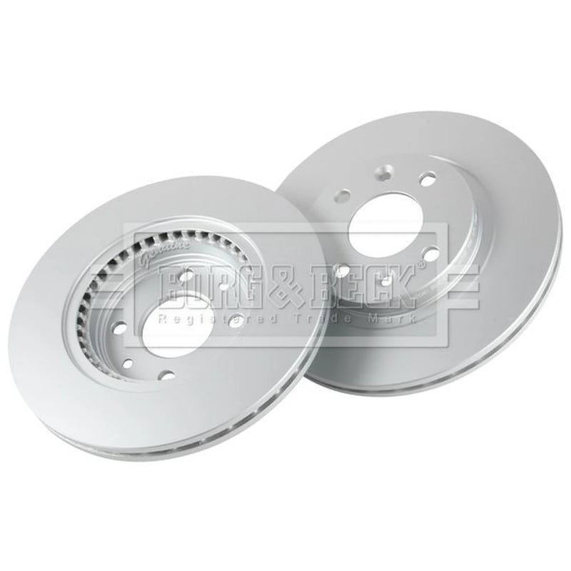 Borg & Beck 2 x Vented Front Brake Discs BBD4317