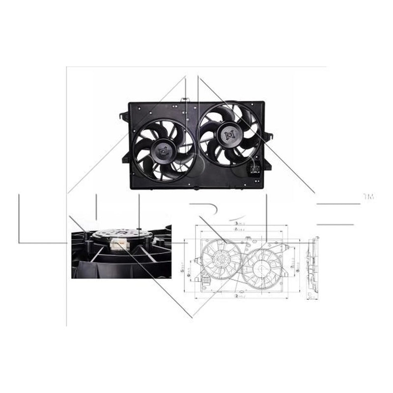 NRF Engine Cooling Fan 47000