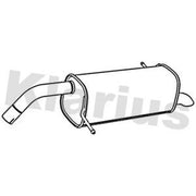 Klarius Box With Tail Pipe Rear FE1120T