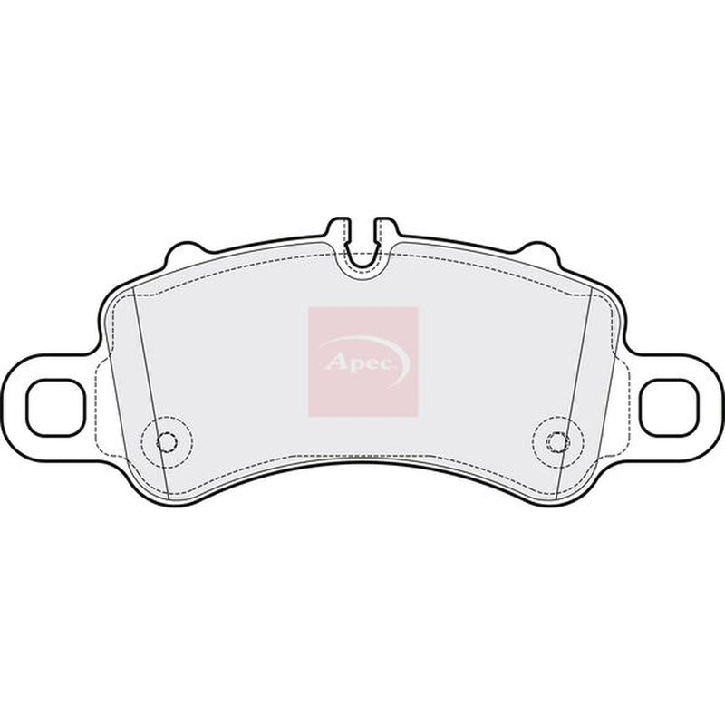 Apec Front Brake Pad Set PAD2142