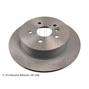 Blue Print 2 x Solid Rear Brake Discs ADT343144