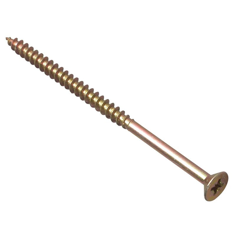 ForgeFix Multi-Purpose Pozi Compatible Screw CSK ST ZYP 6.0 x Box 100 50-150mm