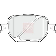 Apec Front Brake Pad Set PAD1180