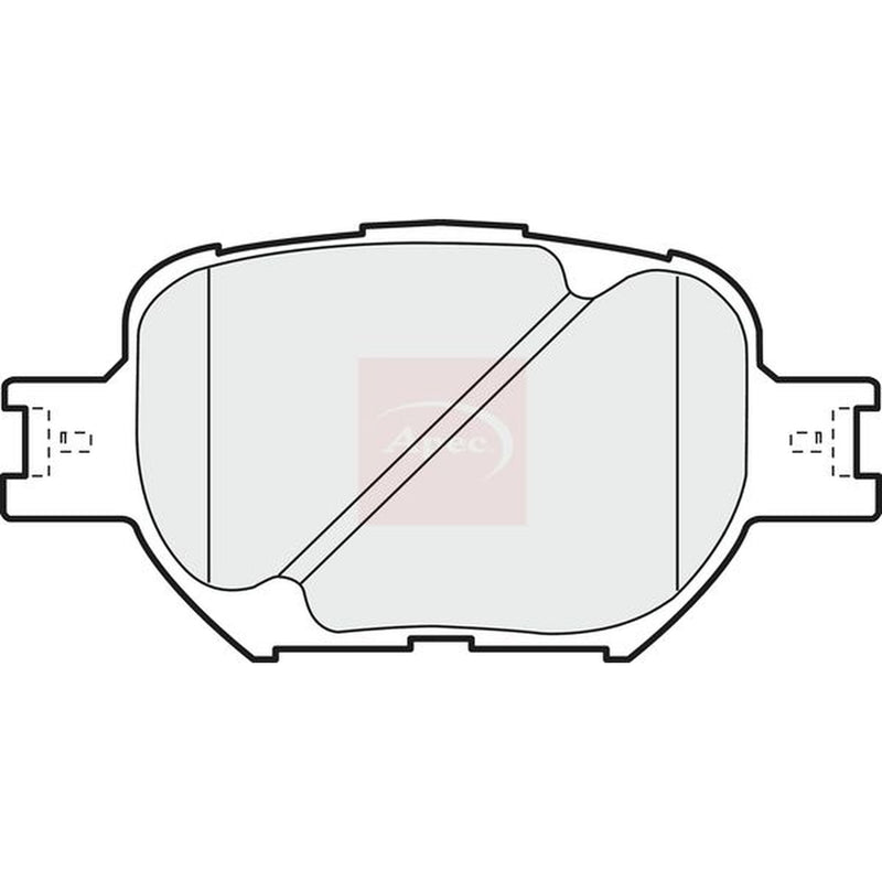 Apec Front Brake Pad Set PAD1180
