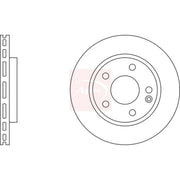 Apec 2 x Vented Front Brake Discs DSK813