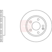 Apec 2 x Vented Front Brake Discs DSK813