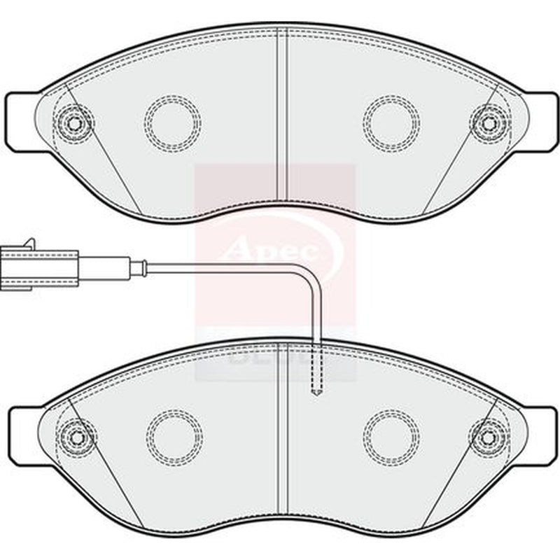 Apec Front Brake Pad Set PD3354