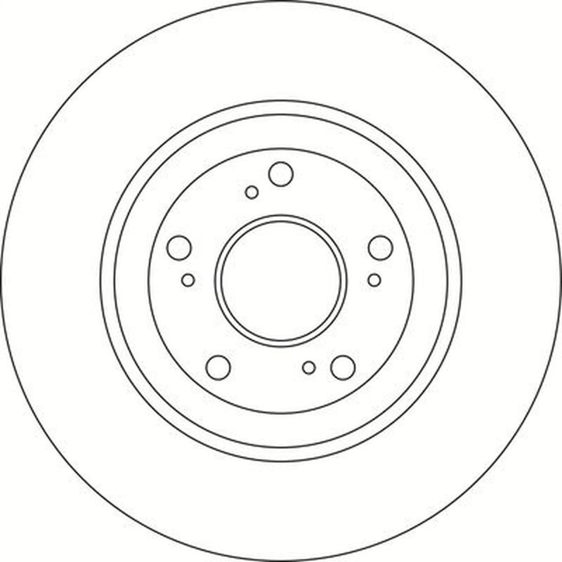 Abtex 2 x Vented Front Brake Discs BD1807V